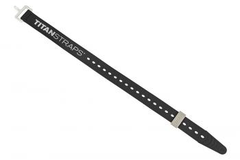 2 029 р. Ремень крепёжный TitanStraps Super Straps черный L = 46 см (Dmax = 12,7 см, Dmin = 3,2 см)  ts-0918-blk  с доставкой в г. Майкоп. Увеличить фотографию 2