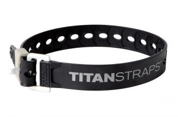 2 029 р. Ремень крепёжный TitanStraps Super Straps черный L = 46 см (Dmax = 12,7 см, Dmin = 3,2 см)  ts-0918-blk  с доставкой в г. Майкоп. Увеличить фотографию 1