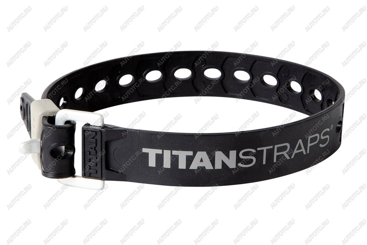 2 029 р. Ремень крепёжный TitanStraps Super Straps черный L = 46 см (Dmax = 12,7 см, Dmin = 3,2 см)  ts-0918-blk  с доставкой в г. Майкоп