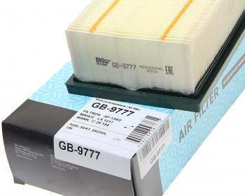 529 р. Фильтр воздушный VW Caddy 3,Golf 5,Passat B6,Touran (TDI) AUDI A3 (03-) BIG FILTER BIG FILTER gb-9777 BIG FILTER gb-9777  с доставкой в г. Майкоп. Увеличить фотографию 2