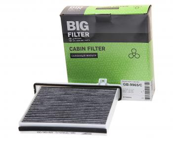 959 р. Фильтр воздушный салона MITSUBISHI Pajero угольный BIG FILTER BIG FILTER gb-9965c  с доставкой в г. Майкоп. Увеличить фотографию 2