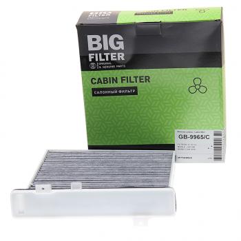 959 р. Фильтр воздушный салона MITSUBISHI Pajero угольный BIG FILTER BIG FILTER gb-9965c  с доставкой в г. Майкоп. Увеличить фотографию 1