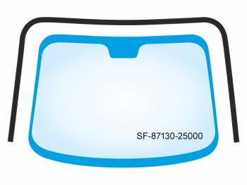 1 769 р. Молдинг заднего стекла Hyundai Accent 99-12  Verna 00-06  ТагАЗ Accent 99-12 SAT SF-87130-25000  с доставкой в г. Майкоп. Увеличить фотографию 1