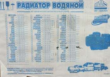 114 299 р. Радиатор КАМАЗ-65111,65115,65116,6540 дв.740.55,62,820.60,CUMMINS ЕВРО-3 4-х ряд.ШААЗ (ОАО КАМАЗ) ШААЗ р65115ш-1301010-22  с доставкой в г. Майкоп. Увеличить фотографию 8