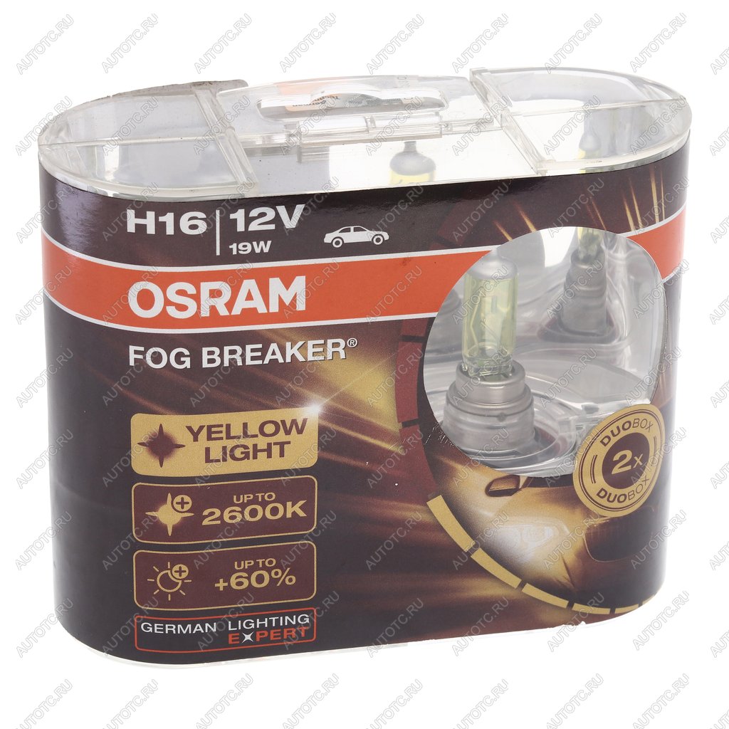 3 699 р. Лампа 12V H16 19W PGJ19-3 2600К евробокс (2шт.) Fog Breaker OSRAM OSRAM 62219fbr-hcb  с доставкой в г. Майкоп