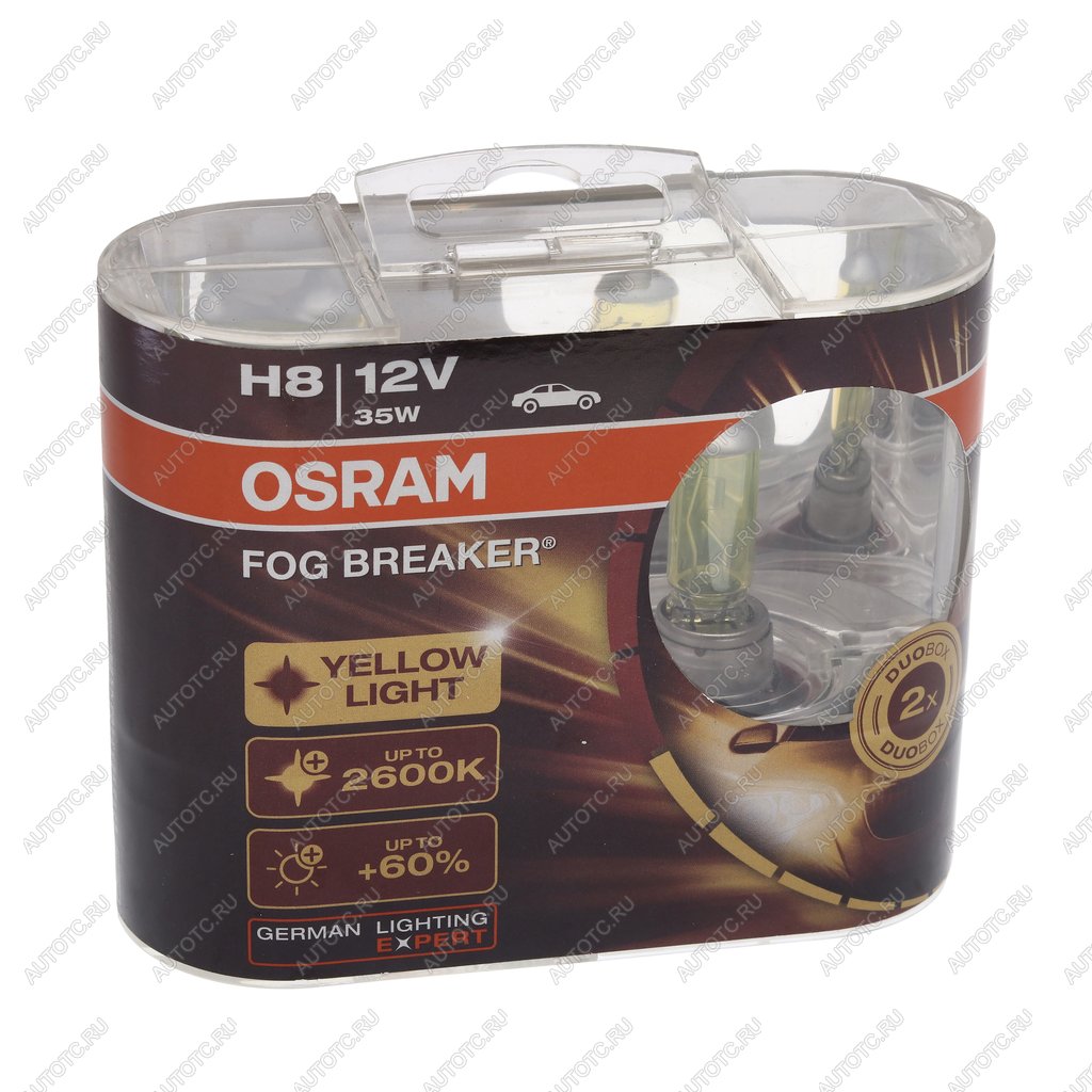 3 689 р. Лампа 12V H8 35W PGJ19-1 2600К евробокс (2шт.) Fog Breaker OSRAM OSRAM 62212fbr-hcb  с доставкой в г. Майкоп