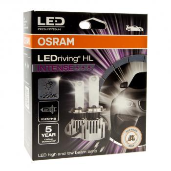 13 899 р. Лампа светодиодная 12V H7H18 PX26dPY26d-1 +350% 6000K (2шт.) Ledriving HL Intense White OSRAM OSRAM 64210dwint-2hfb  с доставкой в г. Майкоп. Увеличить фотографию 4