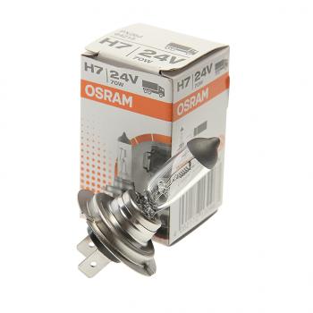 389 р. Лампа 24V H7 70W PX26d OSRAM OSRAM 64215clc  с доставкой в г. Майкоп. Увеличить фотографию 1