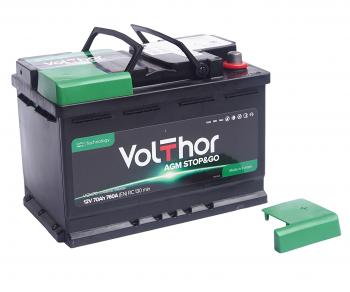 20 799 р. Аккумулятор VOLTHOR AGM 70Ач обратная полярность VOLTHOR 6ст70(0)  с доставкой в г. Майкоп. Увеличить фотографию 2