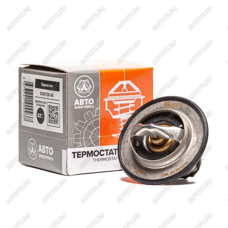 499 р. Термостат КАМАЗ,ГАЗ дв.CUMMINS ISF3.8 (82град.) AVTOELECTRICA AVTOELECTRICA 5292708 AVTOELECTRICA 5292708  с доставкой в г. Майкоп