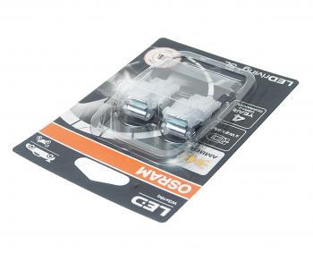 2 299 р. Лампа светодиодная 12V W21W5W W3x16q блистер (2шт.) LEDriving SL Yellow OSRAM OSRAM 7515dyp-02b  с доставкой в г. Майкоп. Увеличить фотографию 2