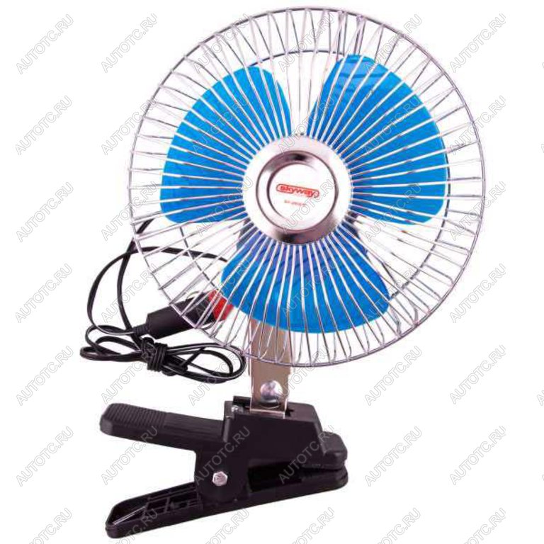 1 229 р. Вентилятор в салон 24V 8 (с решеткой металл) 21см SKYWAY SKYWAY s01901010  с доставкой в г. Майкоп