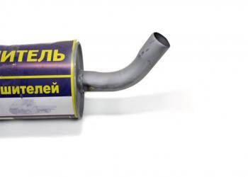 4 949 р. Глушитель ГАЗ-3309 дв.ММЗ-245 ЕВРО-3 АЗГ АЗГ 3309-1201005  с доставкой в г. Майкоп. Увеличить фотографию 2