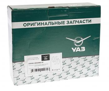 3 299 р. Колодки тормозные УАЗ-3163,315195 задние (4шт.) (ОАО УАЗ) UAZ 315100350208201  с доставкой в г. Майкоп. Увеличить фотографию 2