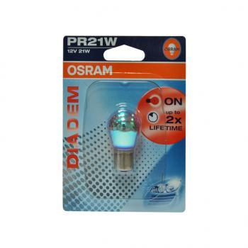 2 139 р. Лампа 12V PR21W BAW15s блистер (1шт.) Diadem Red OSRAM OSRAM 7508ldr-01b OSRAM 7508ldr-01b  с доставкой в г. Майкоп. Увеличить фотографию 1
