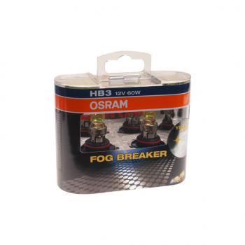 2 299 р. Лампа 12V HB3 60W P20d бокс (2шт.) Fog Breaker OSRAM OSRAM 9005fbr-hcb  с доставкой в г. Майкоп. Увеличить фотографию 1