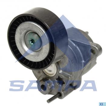 2 699 р. Ролик приводного ремня MERCEDES C (W202,W203),E (W211,S210,S211),Vito натяжителя SAMPA SAMPA 201.263  с доставкой в г. Майкоп. Увеличить фотографию 1