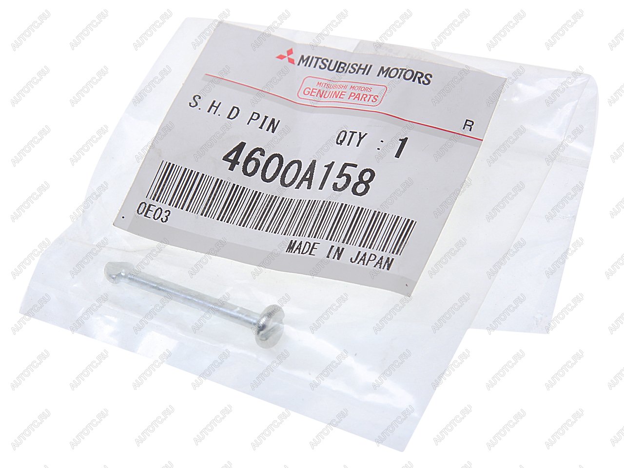 359 р. Палец MITSUBISHI Lancer 10 (07-) колодки стояночного тормоза OE MITSUBISHI 4600a158  с доставкой в г. Майкоп