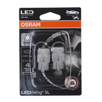 1 959 р. Лампа светодиодная 12V W215W W3x16q 6000K блистер (2шт.) LEDriving SL OSRAM OSRAM 7515dwp-02b  с доставкой в г. Майкоп. Увеличить фотографию 1