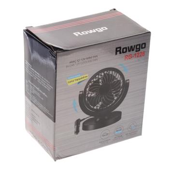 569 р. Вентилятор в салон 12V на платфоре черно-оранжевый ROWGO ROWGO rg-1228  с доставкой в г. Майкоп. Увеличить фотографию 4