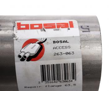 3 299 р. Фланец трубы глушителя ремонтный d=63.5мм BOSAL BOSAL 263-063  с доставкой в г. Майкоп. Увеличить фотографию 3