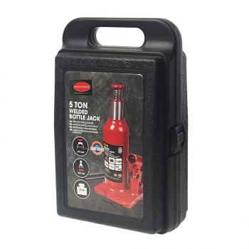 2 099 р. Домкрат бутылочный 5т 185-360мм с клапаном в кейсе ROCKFORCE ROCKFORCE rf-t90504s ROCKFORCE rf-t90504s  с доставкой в г. Майкоп. Увеличить фотографию 2