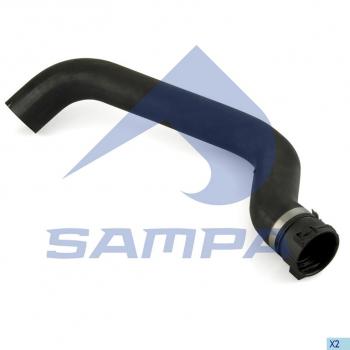 3 399 р. Патрубок IVECO Trakker системы охлаждения SAMPA SAMPA 061381 SAMPA 061381  с доставкой в г. Майкоп. Увеличить фотографию 1