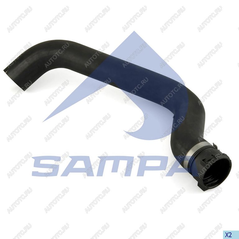 3 399 р. Патрубок IVECO Trakker системы охлаждения SAMPA SAMPA 061381 SAMPA 061381  с доставкой в г. Майкоп