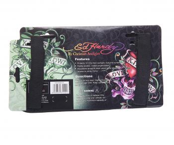 70 р. Держатель CD-дисков LOVE KILLS SLOWLY на козырек (10 дисков) ED HARDY ED HARDY eh-00119  с доставкой в г. Майкоп. Увеличить фотографию 5