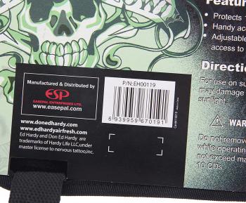 70 р. Держатель CD-дисков LOVE KILLS SLOWLY на козырек (10 дисков) ED HARDY ED HARDY eh-00119  с доставкой в г. Майкоп. Увеличить фотографию 6