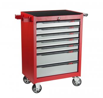 66 999 р. Тележка инструментальная 7 секций красная JTC JTC TOOLS CO., LTD jtc-3931c  с доставкой в г. Майкоп. Увеличить фотографию 1