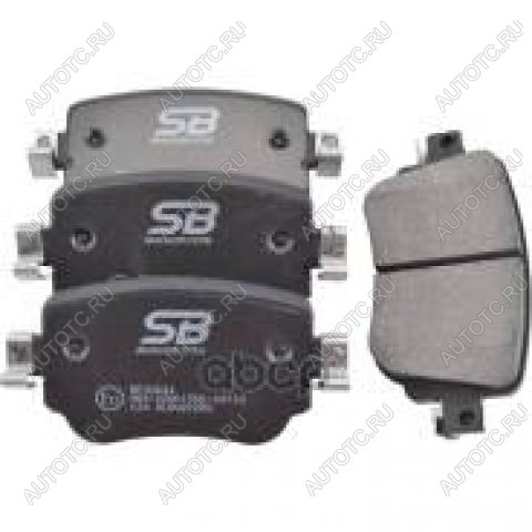 3 899 р. Колодки тормозные задние BREMBO Skoda Octavia A7 дорестайлинг лифтбэк (2012-2017)  с доставкой в г. Майкоп