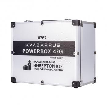 17 599 р. Устройство пуско-зарядное 12-24V40-1000Ач420А в кейсе инверторное KVAZARRUS KVAZARRUS powerbox 420i  с доставкой в г. Майкоп. Увеличить фотографию 7