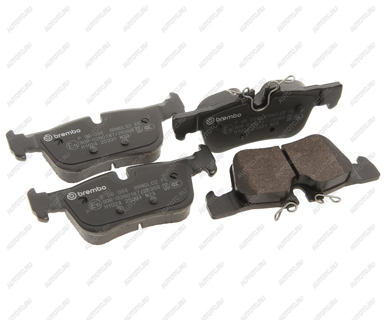 7 649 р. Колодки тормозные задние (4шт.) BREMBO BMW 2 серия F45 Active Tourer дорестайлинг (2014-2018)  с доставкой в г. Майкоп