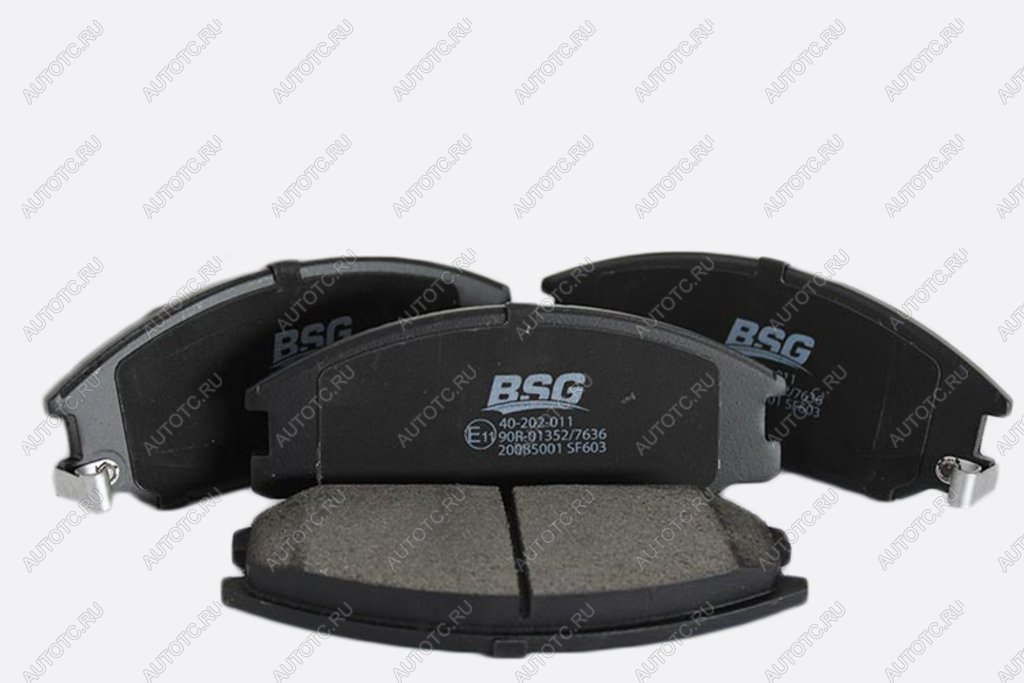 1 389 р. Колодки тормозные передние (4шт.) BSG Hyundai Santa Fe SM (2000-2012)  с доставкой в г. Майкоп