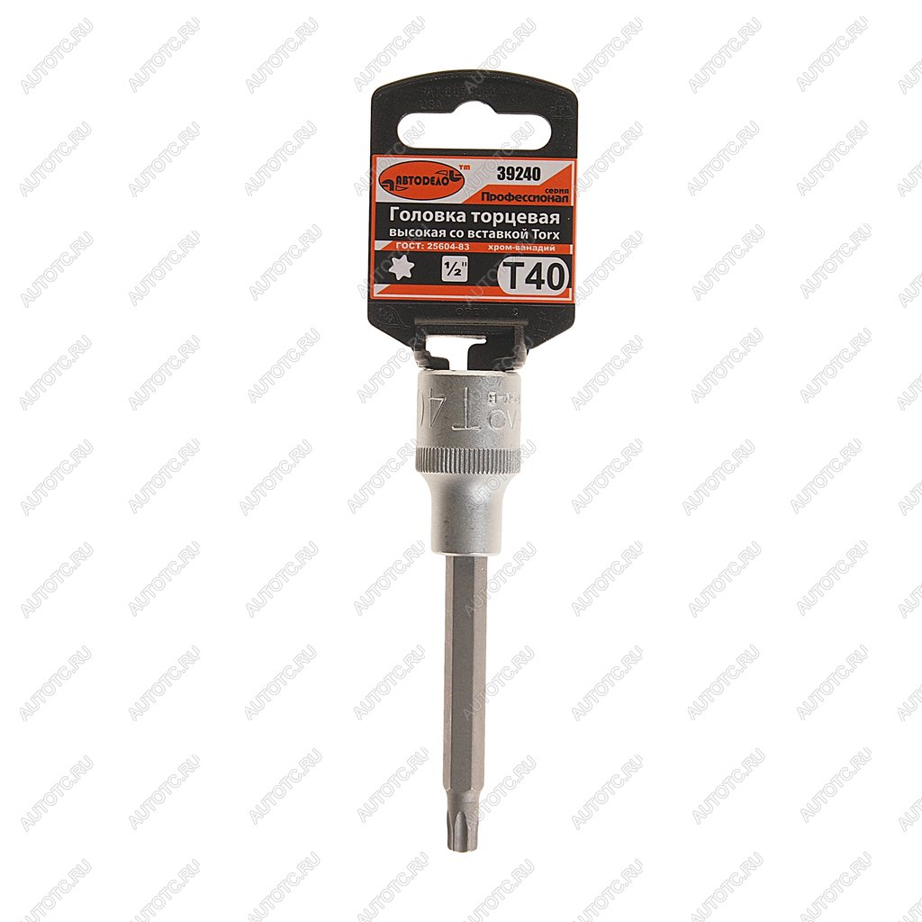 299 р. Бита-головка 12 TORX T40х100мм АВТОДЕЛО АВТОДЕЛО 39240  с доставкой в г. Майкоп
