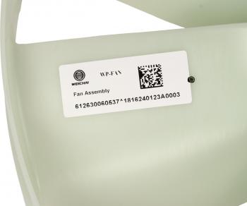 10 399 р. Крыльчатка SHACMAN SHAANXI дв.WP12 вентилятора OE SHACMAN 612630060537  с доставкой в г. Майкоп. Увеличить фотографию 4