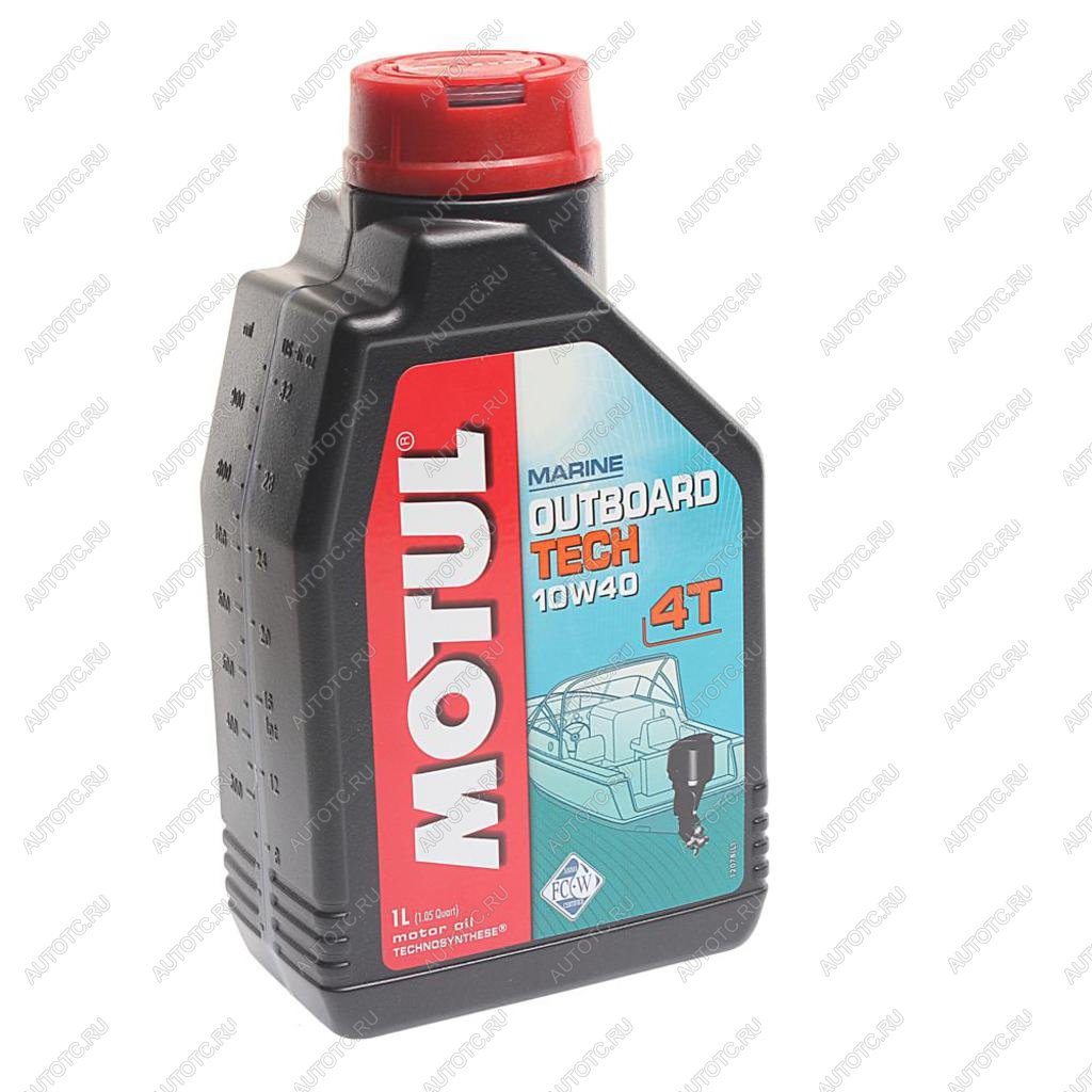 1 539 р. Масло моторное для 4-х тактных двигателей лодок OUTBOARD Tech 4T 10W40 псинт.1л MOTUL MOTUL 106397  с доставкой в г. Майкоп