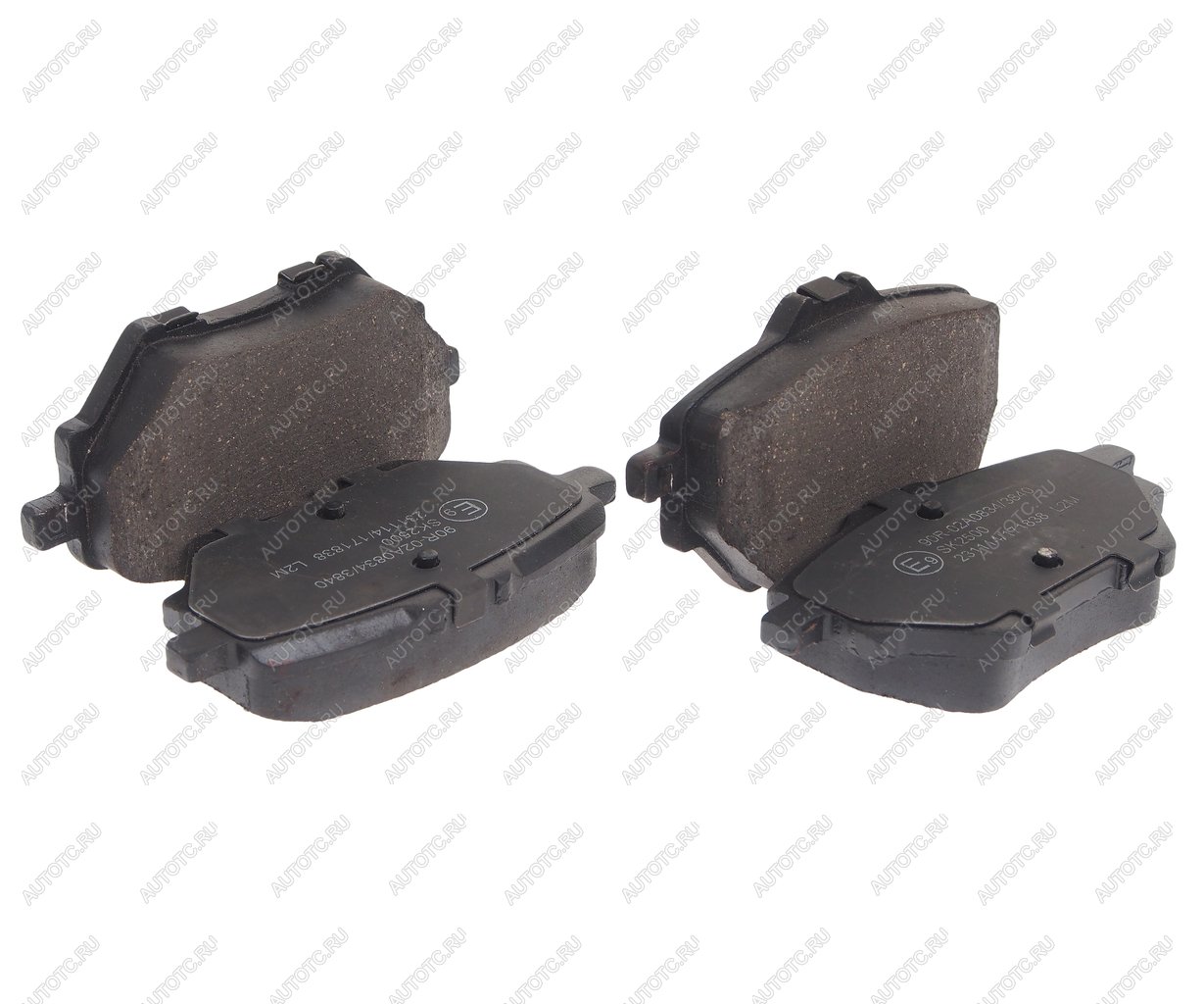 2 199 р. Колодки тормозные CITROEN C4 (13-) задние (4шт.) EUROREPAR EUROREPAR 1619790880  с доставкой в г. Майкоп