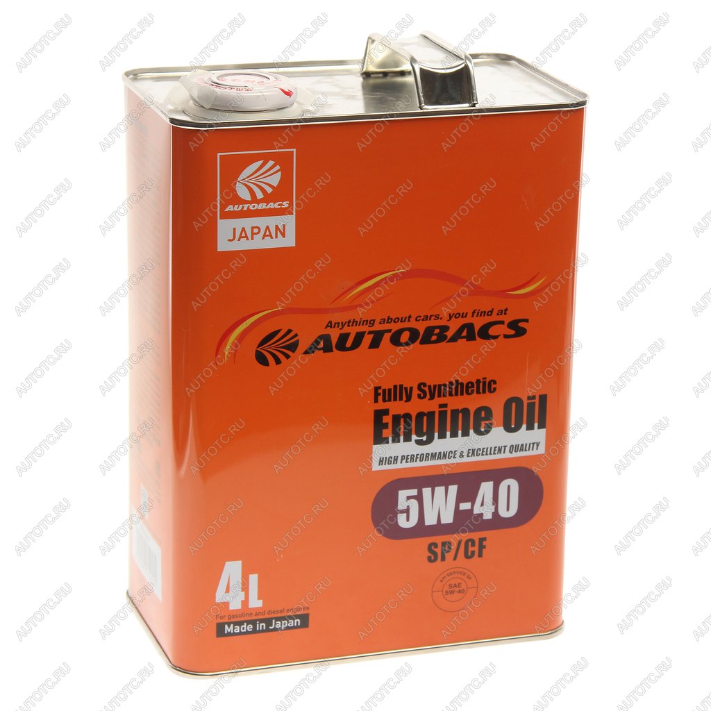 4 899 р. Масло моторное ENGINE OIL 5W40 синт.4л Япония AUTOBACS AUTOBACS a00032242  с доставкой в г. Майкоп