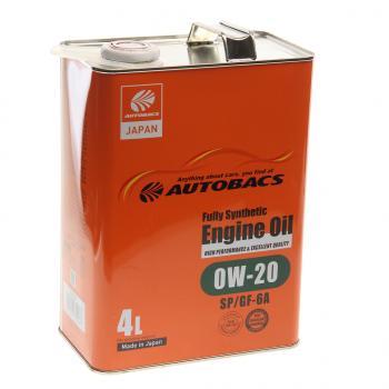 4 999 р. Масло моторное ENGINE OIL 0W20 синт.4л Япония AUTOBACS AUTOBACS a00032230  с доставкой в г. Майкоп. Увеличить фотографию 1