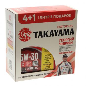2 689 р. Масло моторное Adaptec SPGF-6A 5W30 синт.4+1л TAKAYAMA TAKAYAMA 101942  с доставкой в г. Майкоп. Увеличить фотографию 2