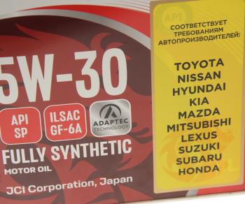 2 689 р. Масло моторное Adaptec SPGF-6A 5W30 синт.4+1л TAKAYAMA TAKAYAMA 101942  с доставкой в г. Майкоп. Увеличить фотографию 3