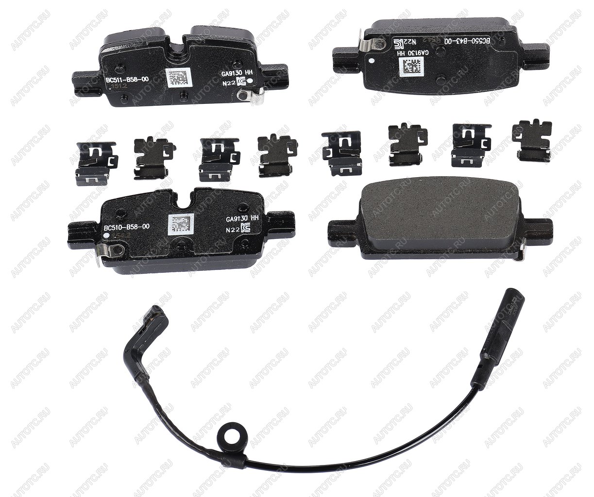 13 999 р. Колодки тормозные CHEVROLET Silverado CADILLAC Escalade задние (4шт.) OE GENERAL MOTORS 84805877  с доставкой в г. Майкоп