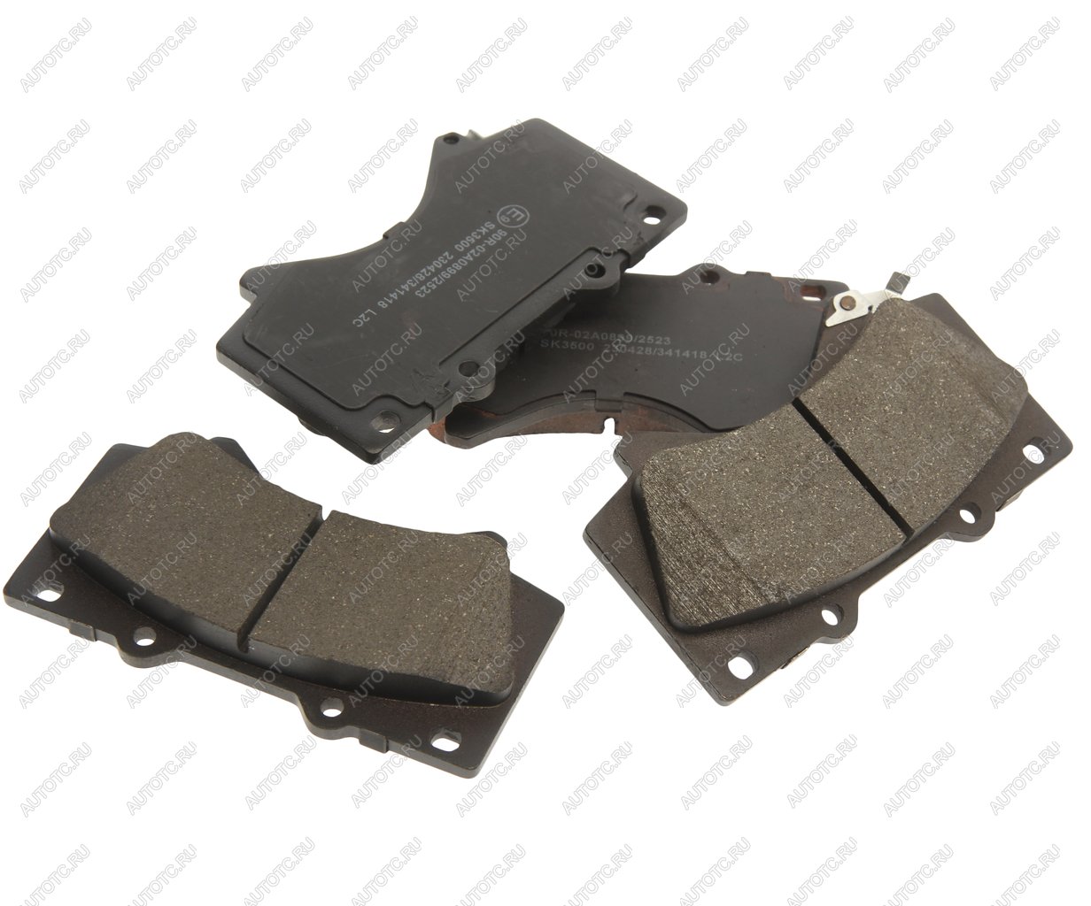 2 279 р. Колодки тормозные MITSUBISHI Pajero 4 (07-) TOYOTA Land Cruiser Prado (03-) передние (4шт.) LPR LPR 05p1418  с доставкой в г. Майкоп