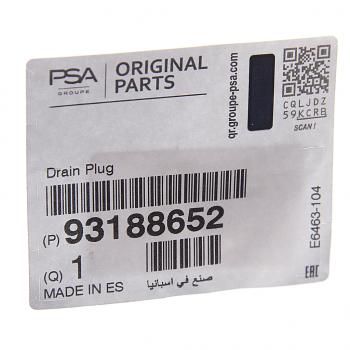 2 069 р. Пробка радиатора OPEL Corsa D сливная OE GENERAL MOTORS 93188652  с доставкой в г. Майкоп. Увеличить фотографию 3