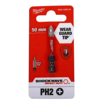 183 р. Бита 14 PH2х50мм ударная MILWAUKEE MILWAUKEE 4932430854  с доставкой в г. Майкоп. Увеличить фотографию 1