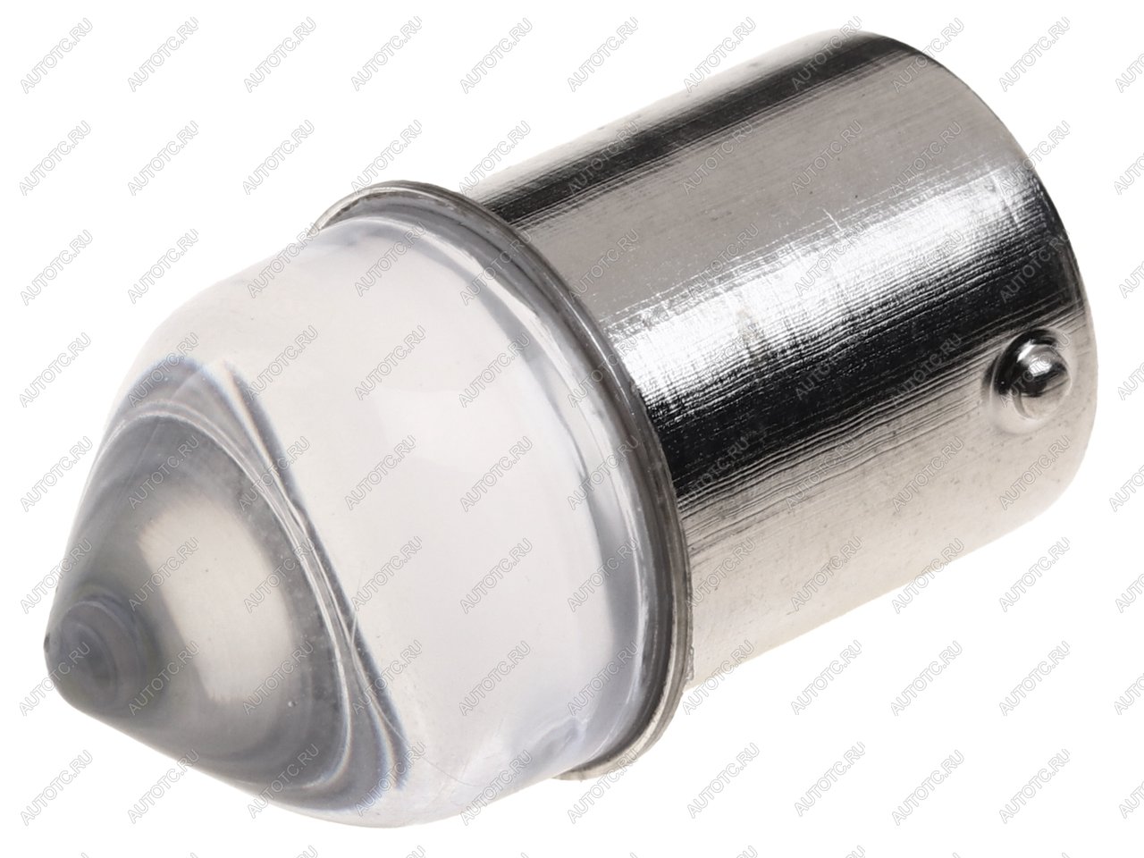 81 р. Лампа светодиодная 12V R5W BA15s конус прозрачная линза LED 9 SMD 3030 White MISTAR MISTAR mis-132159  с доставкой в г. Майкоп