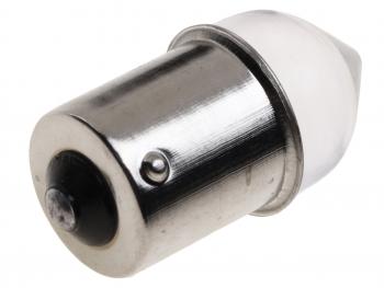 81 р. Лампа светодиодная 12V R5W BA15s конус прозрачная линза LED 9 SMD 3030 White MISTAR MISTAR mis-132159  с доставкой в г. Майкоп. Увеличить фотографию 2