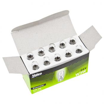 25 р. Лампа 24V W3W W2.1x9.5d (1шт.) Essential VALEO VALEO 032955  с доставкой в г. Майкоп. Увеличить фотографию 3